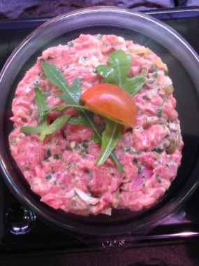 Tartare de boeuf