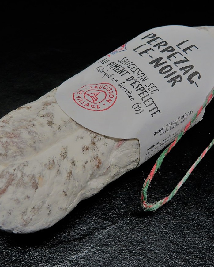 SAUCISSON SEC AU PIMENT D ESPELETTE