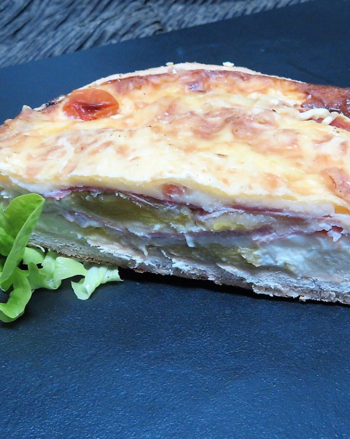 QUICHE POIREAUX/GOUDA