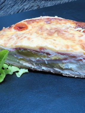 QUICHE POIREAUX/GOUDA