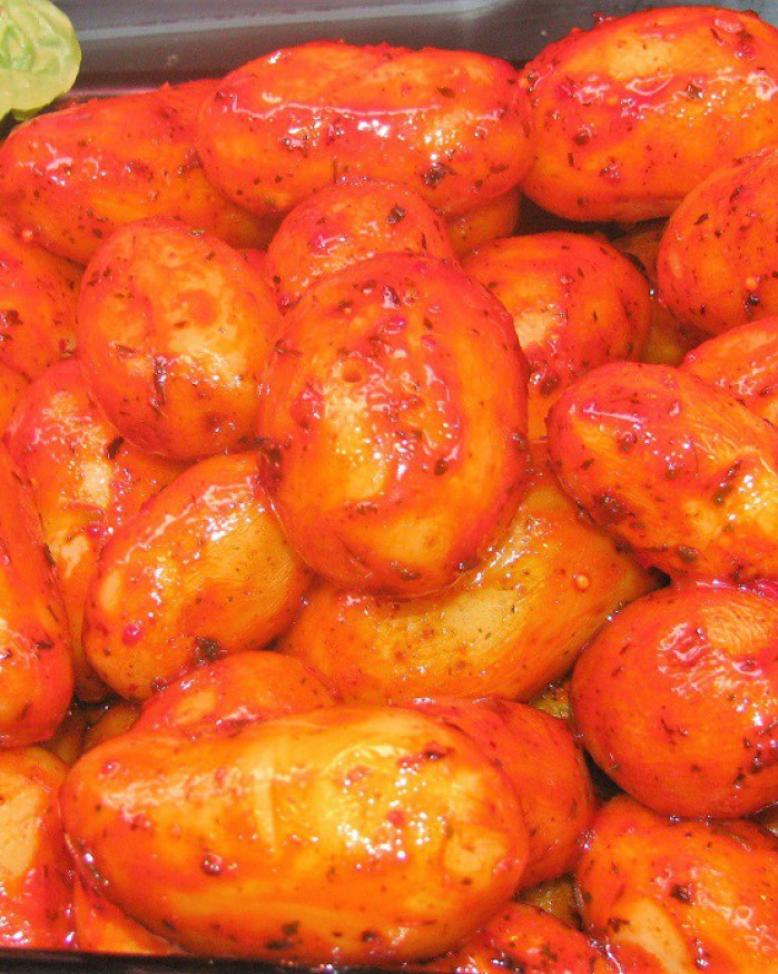 POMME DE TERRE BARBECUE MARINE PAPRIKA