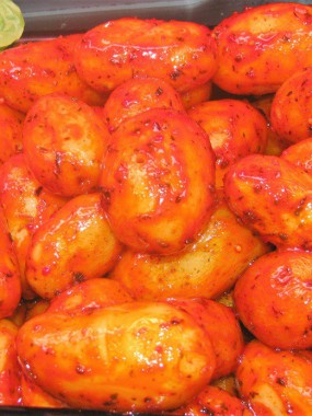 POMME DE TERRE BARBECUE MARINE PAPRIKA