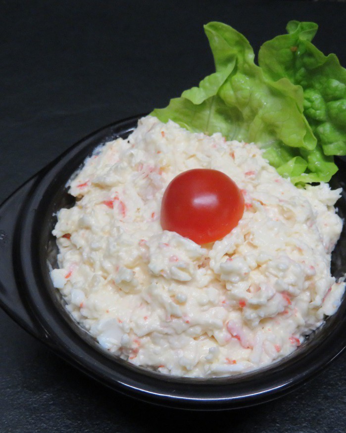 salade de crabe et surimi