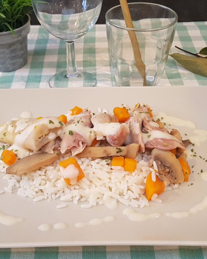 POULET AU RIZ