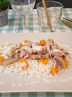 POULET AU RIZ