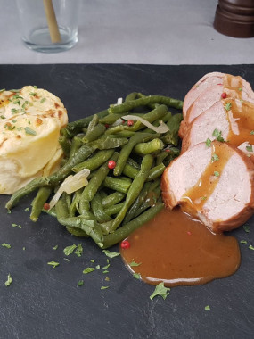 PAUPIETTE DE VEAU ET SA GARNITURE